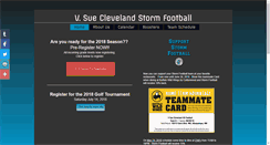 Desktop Screenshot of clevelandhsfootball.com